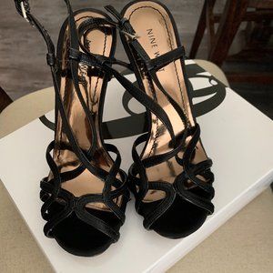 Nine West NWCAPRIA Black Size 5.5 Sandal